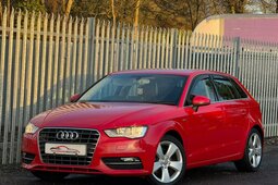 Audi A3 2.0 TDI Sport Sportback Euro 5 (s/s) 5dr Hatchback 2014 Red