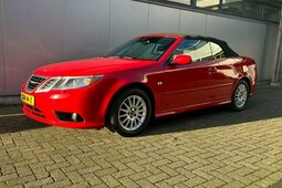 Saab 9-3 2.0 Ltr automaat in Rood incl btw Cabriolet / Roadster 2008 Red