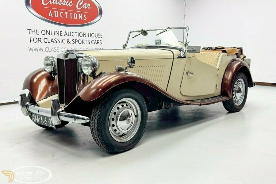 Classic 1951 MG TD - ONLINE AUCTION For Sale. Price 13 000 EUR - Dyler