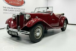 MG TD - ONLINE AUCTION Cabriolet / Roadster 1952 Red