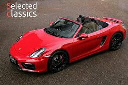 Porsche Boxster 3.4 GTS Carmine Red  / Approved / Top staat / 1e e Cabriolet / Roadster 2015 Rosso