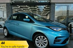 Renault Zoe R135 EV50 52kWh Iconic Hatchback Electric Auto (Ra Hatchback 2021 Blue
