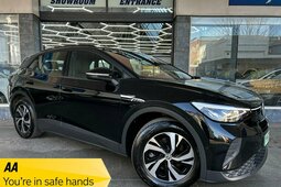 Volkswagen ID.4 Pure 52kWh Life SUV Electric Auto (148 ps) 5dr 2022 Black