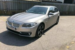 BMW 525 d xDrive Modern Sedan / Saloon 2014 Grey