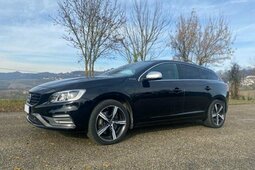 Volvo V60 D6 Twin Engine Geartronic R-design Estate Car 2017 Black