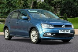 Volkswagen Polo 1.2 TSI BlueMotion Tech SE Euro 6 (s/s) 5dr Hatchback 2016 Blue