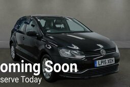 Volkswagen Polo 1.2 TSI BlueMotion Tech SE DSG Euro 6 (s/s) 5dr Hatchback 2015 Black