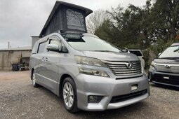 Toyota Vellfire POP TOP 4 BERTH NEW CAMPER CONVERSION AUTOMATIC PE 2011 Silver