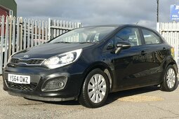Kia Rio 1.25 2 Hatchback 5dr Petrol Manual Euro 5 (84 bhp) Hatchback 2015 Black