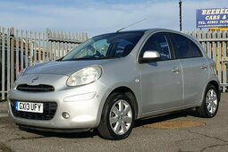 Nissan Micra 1.2 DIG-S Tekna Hatchback 5dr Petrol Manual Euro 5 Hatchback 2013 Silver