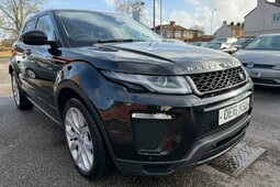 Land Rover Range Rover Evoque 2.0 TD4 HSE Dynamic Auto 4WD Euro 6 (s/s) 5dr 2016 Black