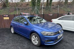 Volkswagen Polo 1.0 TSI GPF SE Hatchback 5dr Petrol DSG Euro 6 (s/ Hatchback 2018 Azul
