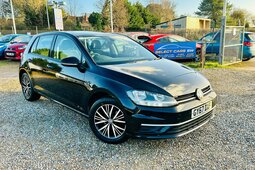 Volkswagen Golf 1.6 TDI SE Nav Hatchback 5dr Diesel Manual Euro 6 Hatchback 2017 Black