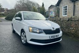 Skoda Fabia 1.0 SE Hatchback 5dr Petrol Manual Euro 6 (s/s) (7 Hatchback 2016 White