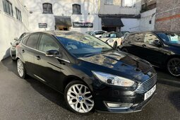 Ford Focus 1.5 TDCi Titanium X Euro 6 (s/s) 5dr Hatchback 2016 Black