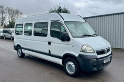 Vauxhall Movano 2.5 CDTi 16v 3900 4dr (LWB, 17 Seats) 2008 White