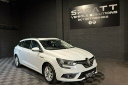 Renault Megane 1.5 dCi Dynamique Nav Sport Tourer 5dr Diesel Manu 2018 White