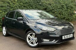 Ford Focus 1.0T EcoBoost Titanium Euro 6 (s/s) 5dr Hatchback 2016 Black
