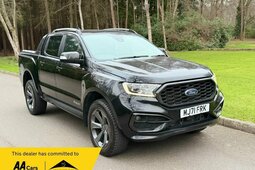 Ford Ranger 2.0 EcoBlue Wildtrak Auto 4WD Euro 6 (s/s) 4dr Camioneta 2021 Negro