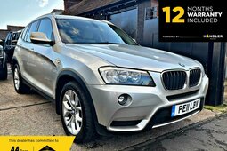 BMW X3 2.0 20d SE Steptronic xDrive Euro 5 (s/s) 5dr 2011