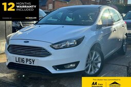 Ford Focus 1.6 Titanium Hatchback 5dr Petrol Powershift Euro Hatchback 2016