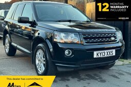 Land Rover Freelander 2 2.2 TD4 Black and White CommandShift 4WD Euro 5 5d 2013