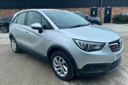 Vauxhall Crossland X 1.2 Turbo ecoTEC GPF SE SUV 5dr Petrol Manual Euro 2019 Silver