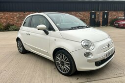 Fiat 500 1.2 Lounge Hatchback 3dr Petrol Manual Euro 6 (s/s Hatchback 2015 White