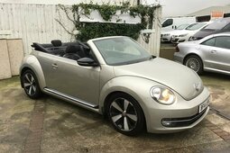 Volkswagen Beetle 2.0 TDI Sport Cabriolet Euro 5 2dr 2014 Silver