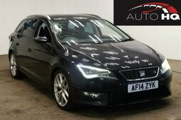 Seat Leon 2.0 TDI CR FR Sport Tourer Euro 5 (s/s) 5dr 2014 Black