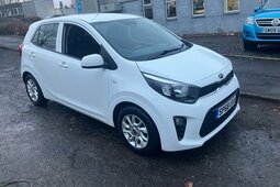 Kia Picanto 1.0 2 Hatchback 5dr Petrol Manual Euro 6 (66 bhp) Hatchback 2018 White