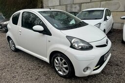 Toyota Aygo 1.0 VVT-i Mode Euro 5 3dr Hatchback 2013 White