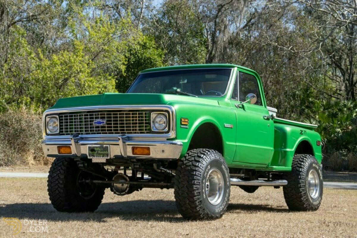 1971 Chevrolet K10 Stepside 4x4, foto 1