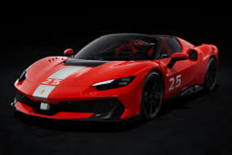 Ferrari 296 Speciale Coupe Coupe 2025 Burgundy