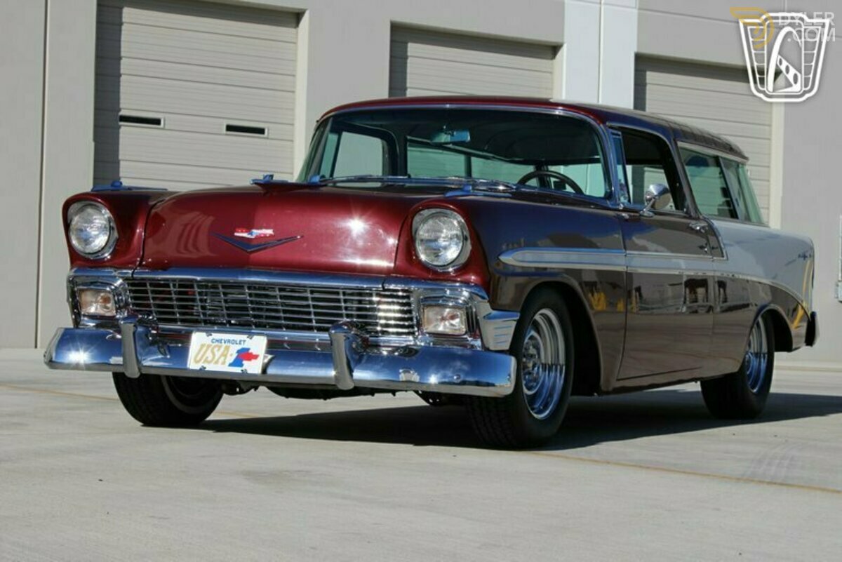 1956 Chevrolet Bel Air Nomad Custom, foto 2