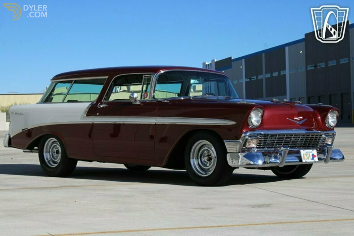 1956 Chevrolet Bel Air Nomad Custom, foto 1
