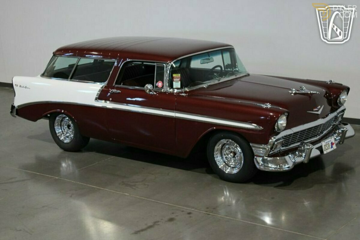 1956 Chevrolet Bel Air Nomad Custom, foto 4