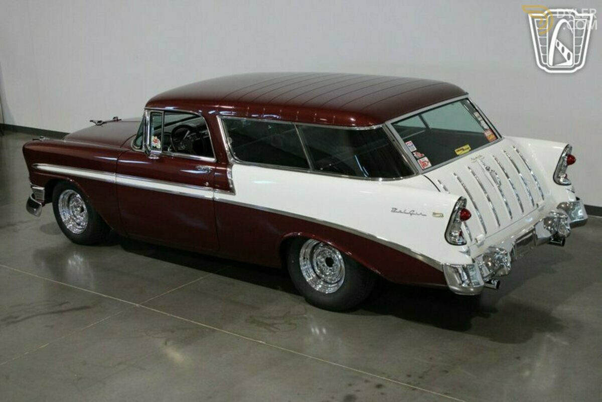 1956 Chevrolet Bel Air Nomad Custom, foto 9