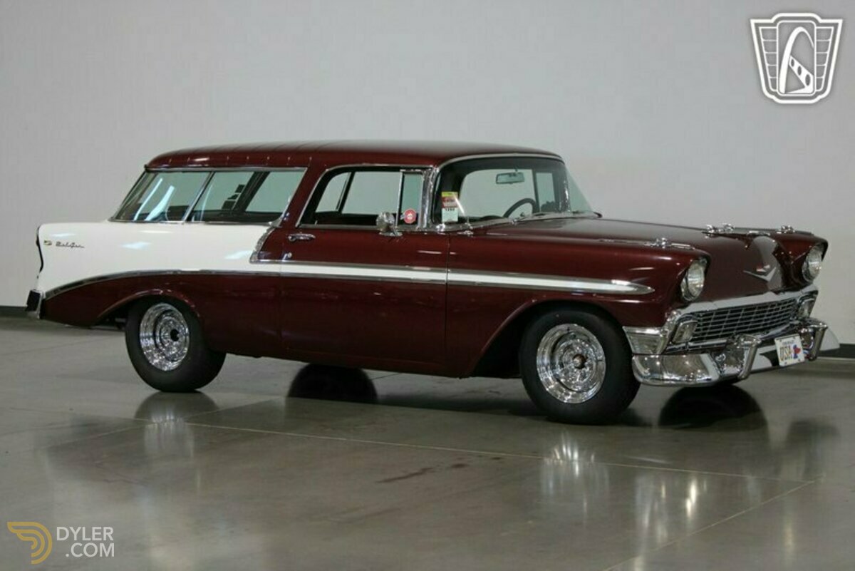 1956 Chevrolet Bel Air Nomad Custom, foto 12