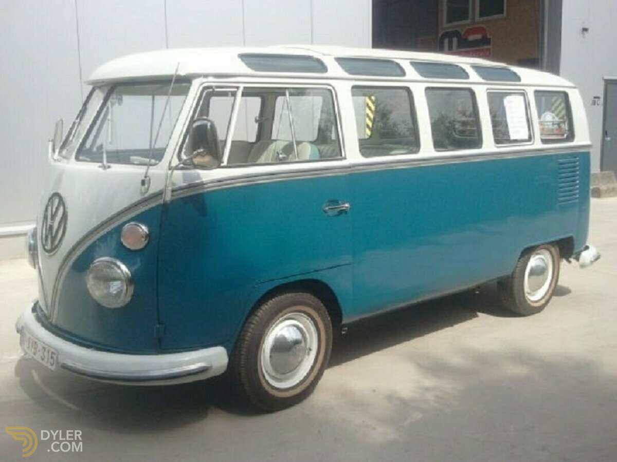 1966 Volkswagen T1 samba 21 bay windows européen, foto 2