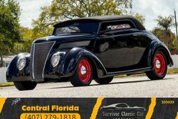 Ford Cabriolet 1937 Black