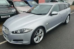 Jaguar XF 3.0d V6 Luxury Sportbrake 5dr Diesel Auto Euro 5 ( 2013 Silver