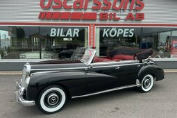 Mercedes-Benz 300 Adernauer. Convertible. 1 of 641. Europe car. Cabriolet / Roadster 1953 Nero