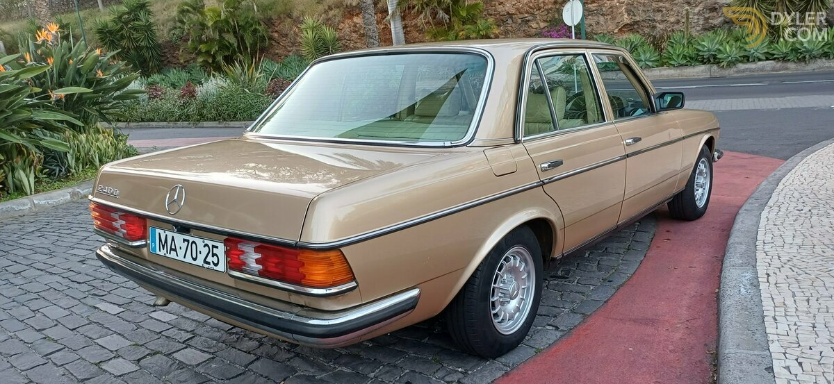 1978 Mercedes-Benz 240D (W123) - 60.114 Kms (37.571 Mls), foto 4