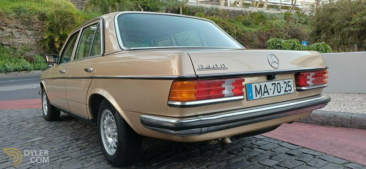 1978 Mercedes-Benz 240D (W123) - 60.114 Kms (37.571 Mls), foto 5