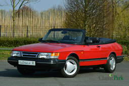 Saab 900 2.0i-16 Cabriolet Cabriolet/Roadster 1993 Vermelho