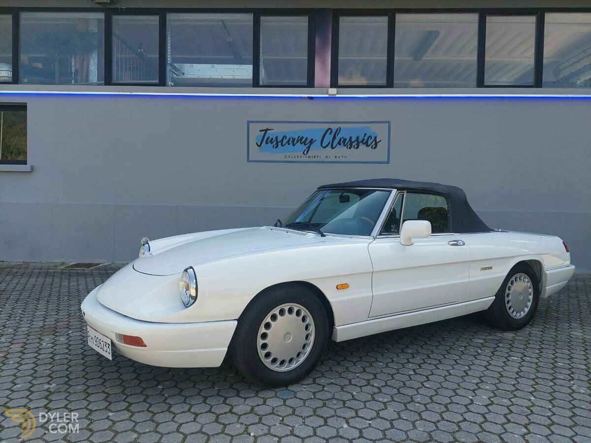 1991 Alfa Romeo Spider quarta serie motore 2.0, foto 4
