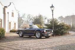 Triumph TR6 2.5 Descapotable / Roadster 1974 Azul