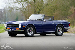 Triumph TR6 Descapotable / Roadster 1971 Azul