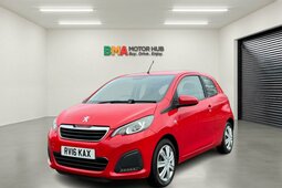 Peugeot 108 1.0 Active Euro 6 3dr Hatchback 2016 Red